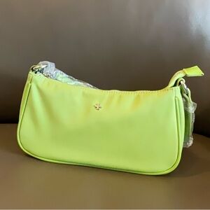 PETA AND JAIN Piper Lime purse